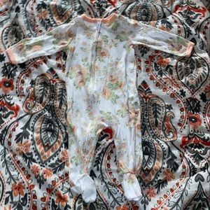 Laura Ashley Floral Footie